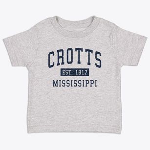 Crotts Mississippi Classic Established Toddler T-Shirt