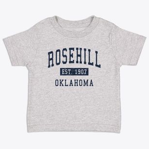 Rosehill Oklahoma Classic Established Toddler T-Shirt