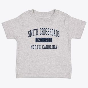 Smith Crossroads North Carolina Classic Established Toddler T-Shirt