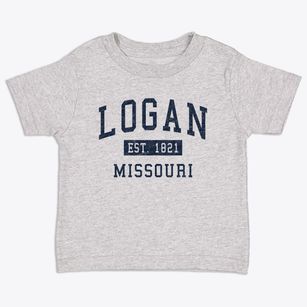 Logan Missouri Classic Established Toddler T-Shirt
