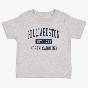 Hilliardston North Carolina Classic Established Toddler T-Shirt