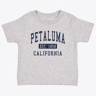 Petaluma California Classic Established Toddler T-Shirt
