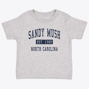 Sandy Mush North Carolina Classic Established Toddler T-Shirt
