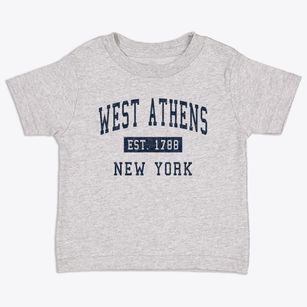 West Athens New York Classic Established Toddler T-Shirt