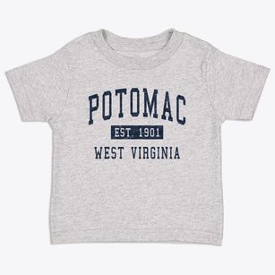 Potomac West Virginia Classic Established Toddler T-Shirt
