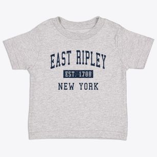 East Ripley New York Classic Established Toddler T-Shirt