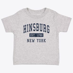 Hinsburg New York Classic Established Toddler T-Shirt
