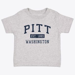 Pitt Washington Classic Established Toddler T-Shirt