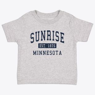 Sunrise Minnesota Classic Established Toddler T-Shirt