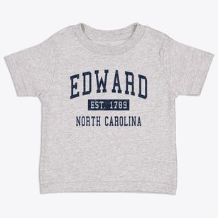Edward North Carolina Classic Established Toddler T-Shirt