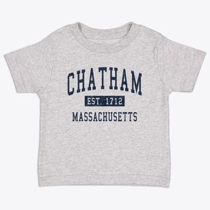 Chatham Massachusetts Classic Established Toddler T-Shirt