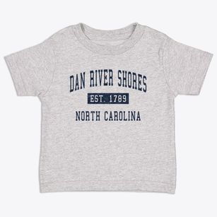 Dan River Shores North Carolina Classic Established Toddler T-Shirt