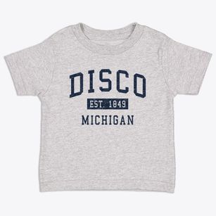 Disco Michigan Classic Established Toddler T-Shirt