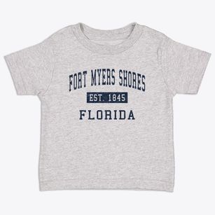Fort Myers Shores Florida Classic Established Toddler T-Shirt
