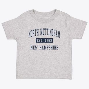 North Nottingham New Hampshire Classic Established Toddler T-Shirt
