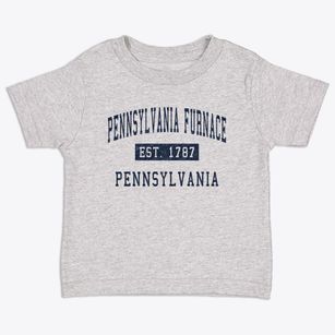 Pennsylvania Furnace Pennsylvania Classic Established Toddler T-Shirt