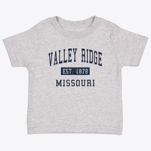 Valley Ridge Missouri Classic Established Toddler T-Shirt