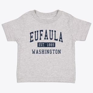 Eufaula Washington Classic Established Toddler T-Shirt