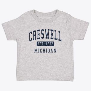 Creswell Michigan Classic Established Toddler T-Shirt