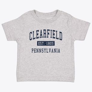 Clearfield Pennsylvania Classic Established Toddler T-Shirt