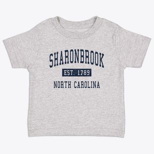 Sharonbrook North Carolina Classic Established Toddler T-Shirt
