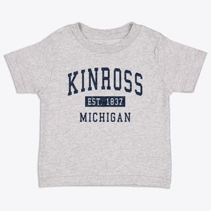Kinross Michigan Classic Established Toddler T-Shirt