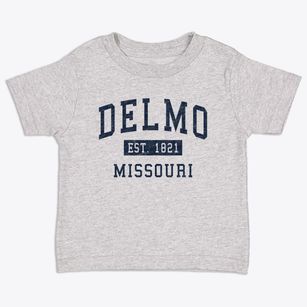 Delmo Missouri Classic Established Toddler T-Shirt