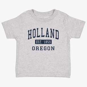 Holland Oregon Classic Established Toddler T-Shirt