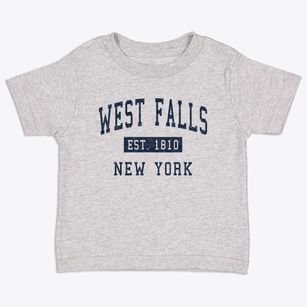 West Falls New York Classic Established Toddler T-Shirt