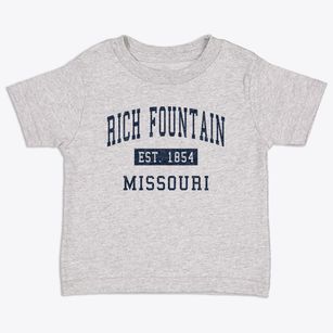 Rich Fountain Missouri Classic Established Toddler T-Shirt