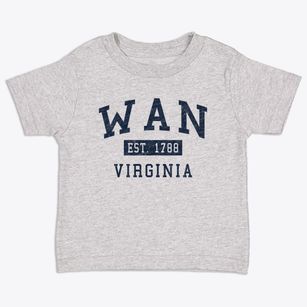 Wan Virginia Classic Established Toddler T-Shirt