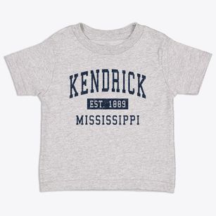 Kendrick Mississippi Classic Established Toddler T-Shirt