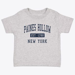 Paines Hollow New York Classic Established Toddler T-Shirt