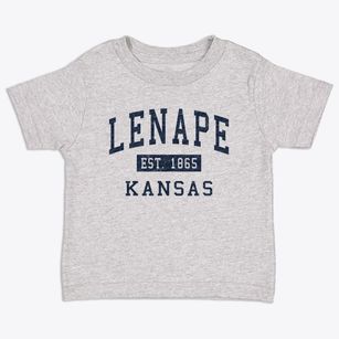 Lenape Kansas Classic Established Toddler T-Shirt