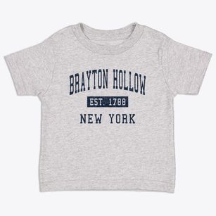 Brayton Hollow New York Classic Established Toddler T-Shirt