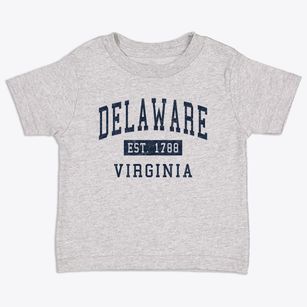 Delaware Virginia Classic Established Toddler T-Shirt