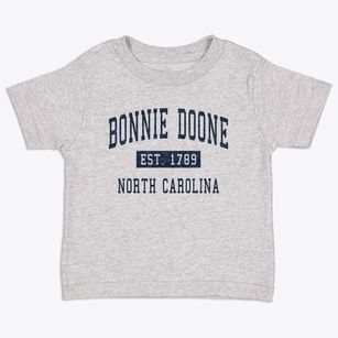 Bonnie Doone North Carolina Classic Established Toddler T-Shirt