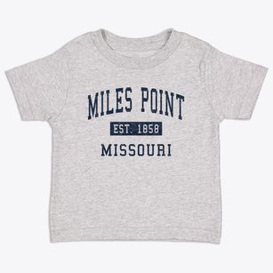 Miles Point Missouri Classic Established Toddler T-Shirt