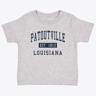 Patoutville Louisiana Classic Established Toddler T-Shirt