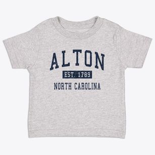 Alton North Carolina Classic Established Toddler T-Shirt