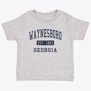 Waynesboro Georgia Classic Established Toddler T-Shirt