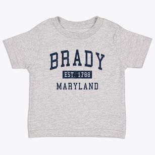 Brady Maryland Classic Established Toddler T-Shirt