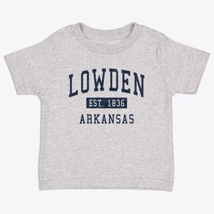 Lowden Arkansas Classic Established Toddler T-Shirt