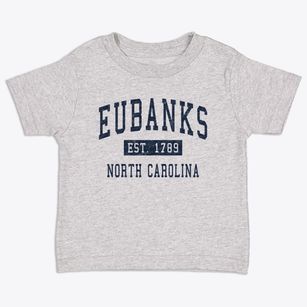 Eubanks North Carolina Classic Established Toddler T-Shirt