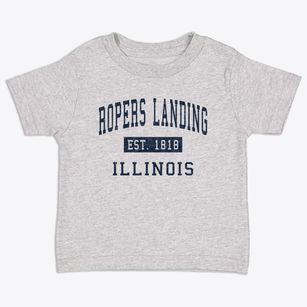 Ropers Landing Illinois Classic Established Toddler T-Shirt