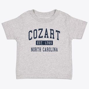 Cozart North Carolina Classic Established Toddler T-Shirt