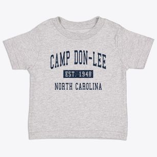 Camp Don-lee North Carolina Classic Established Toddler T-Shirt