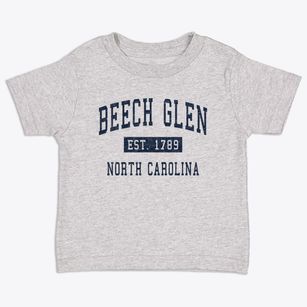 Beech Glen North Carolina Classic Established Toddler T-Shirt