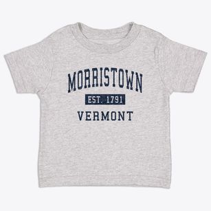 Morristown Vermont Classic Established Toddler T-Shirt