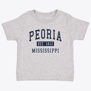 Peoria Mississippi Classic Established Toddler T-Shirt